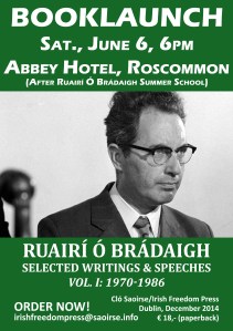 Ad-booklaunch for SAOIRSE_Roscommon